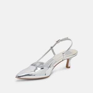 NEW DOLCE VITA women's odela heels in silver